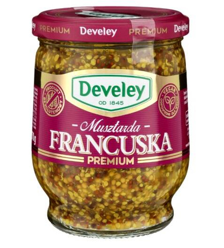 Musztarda Francuska Premium - 270g - Develey