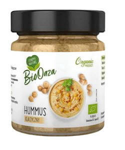 Hummus klasyczny - 225ml - Bio Oaza