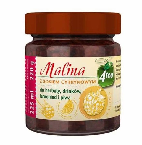 Malina z sokiem cytrynowym 4tea 225ml