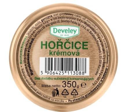 Musztarda Kremowa Horcice - 350g - Develey