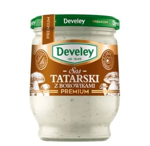 Sos tatarski z borowikami premium - 235g Develey